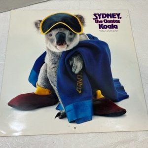 VTG "Sydney", the Qantas Koala Bear 1986 Calendar 12x12"